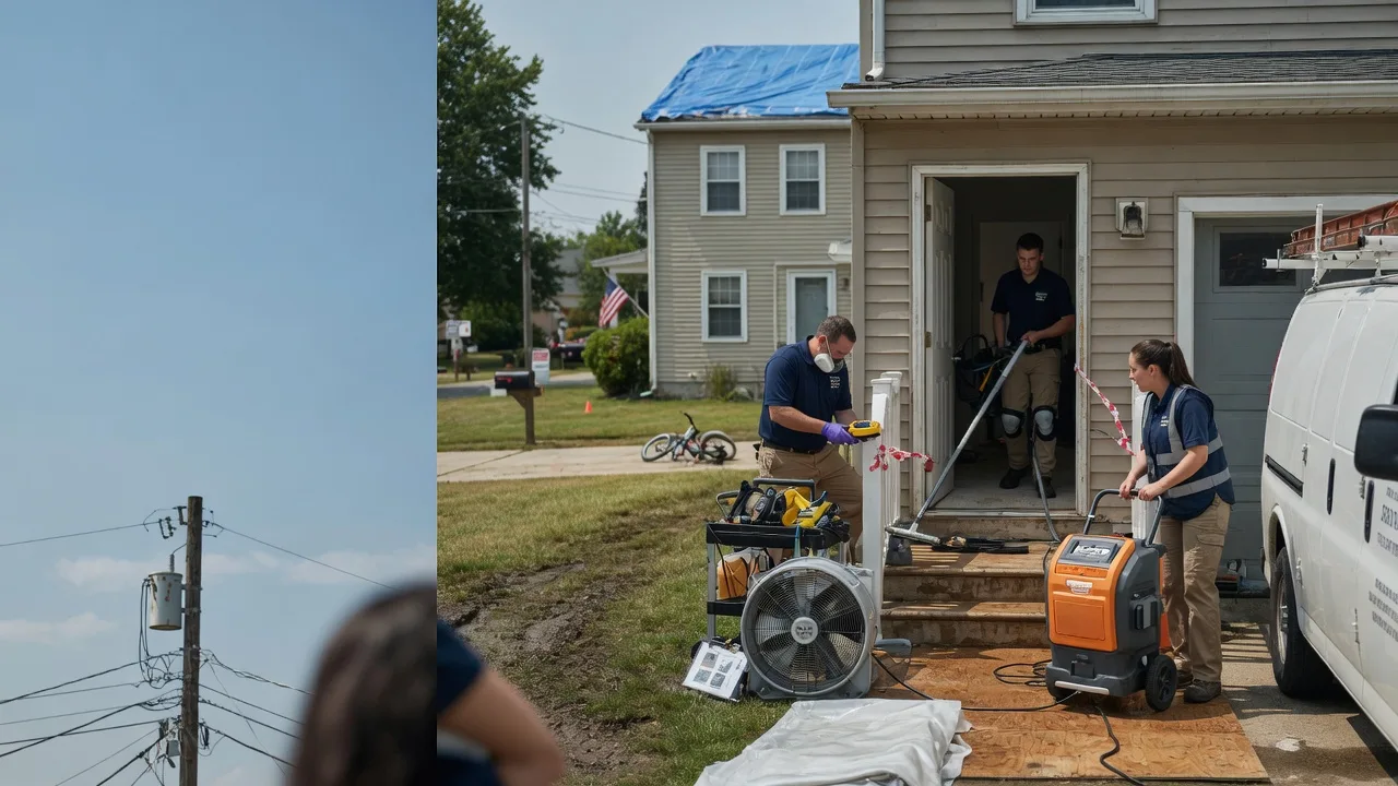 Water Damage Repair in Chana, IL near me